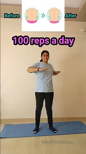100 Reps a Day Done | Lose Back Fat & Armpit Fat Fast 💪🔥 | #shorts