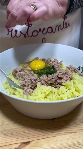 POLPETTE di PATATE e TONNO 🤤👩🏻‍🍳😋
