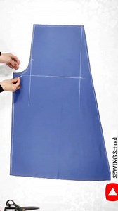 How to sew Palazzo trousers / Very easy cutting and sewing of Palazzo trousers suitable for all sizes up to size 44 #sewing #howtosew #trousers | Sewing School