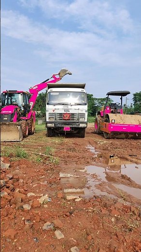 JCB damper roller video 🧐🚜🧐#jcb #tractor #excavator #case