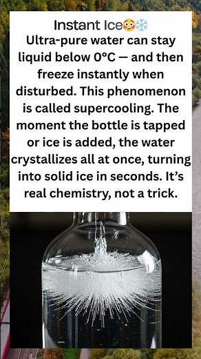 Water That Freezes Instantly When You Touch It 😳❄️ - Truth That Hurts