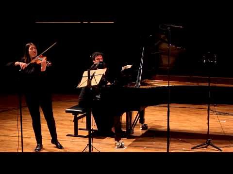 Clara Schumann: Three romances for violin and piano Op 22