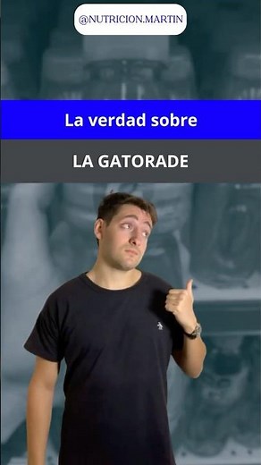 La verdad sobre la Gatorade