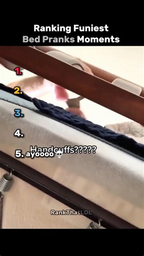 Ranking the Funniest Bed Pranks Ever 🛏️😂 #shortsviral #ranking