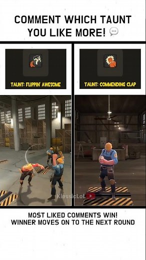 Flips or Claps? TF2 all class taunt tournament 👏 (pt 8)