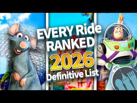 Every Disney World Ride Ranked — The Definitive 2026 List