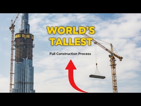 Inside Burj Khalifa Construction - How World's Tallest Building as Built | $1.5 Billion Mega Project