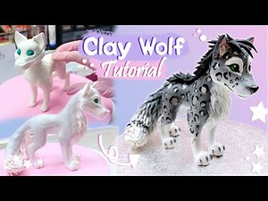 Wolf Sculpture Tutorial | Polymer Clay Sculpture Tutorial