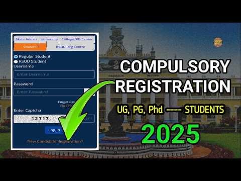HOW TO REGISTER FOR UUCMS | UG,PG,Phd Students Registration Full Step Login Process
