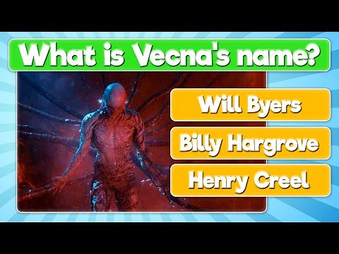 Stranger Things Season 4 Quiz