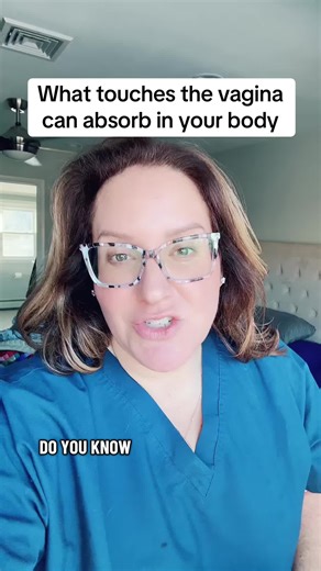 What’s in you period pads? What touches the vulva and vagina can absorb into the vulva and vagina. @INERTIA US