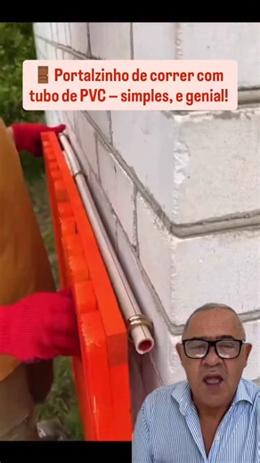 72K views · 73 reactions |  Portalzinho de correr com tubo de PVC —...