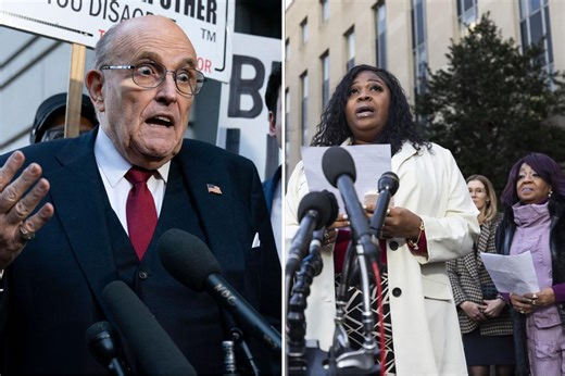 Georgia election workers sue Rudy Giuliani again after $148M defamation ruling