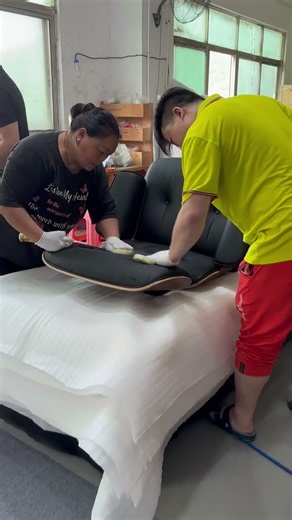 Eames Lounge Chair Manufacturing | Leather Cutting, Sewing & Finishing