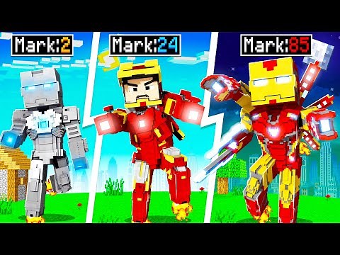 I UPGRADED IRONMAN to GOD IRONMAN In MINECRAFT!