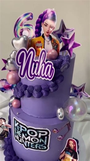KPOP DEMON HUNTERS ❤️ cake by Dcakefactory 🧁#viral#subscribe # #birthdaycake #cake
