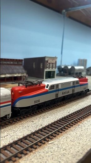 Amtrak GG1 #hoscale #train #modelrailroad #modeltrain #amtrak
