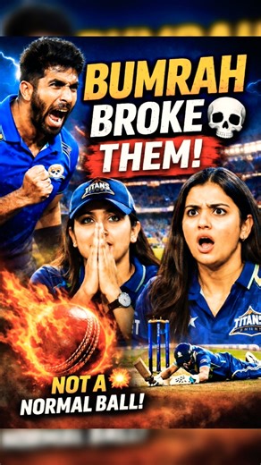 Just a Normal Delivery? Bumrah Destroyed Gujarat 😳🔥 #bumrah #cricketshorts #ipl