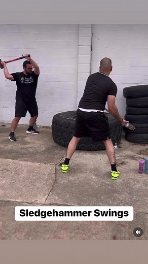 2K views · 20 reactions | Sledgehammer Swings are hard to beat. That is why we incorporate them in every workout. Do them for time, Do them for reps, Do them for reps & time. So many ways to include them. How do you incorporate them into your training?  #policetraining #fitforduty #fitforlife #sledgehammer #strengthtraining #fitcops #fitnessmotivation #noexcuses | Beast Camp Training | Facebook