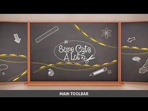 Sure Cuts A Lot 5 - Main Toolbar