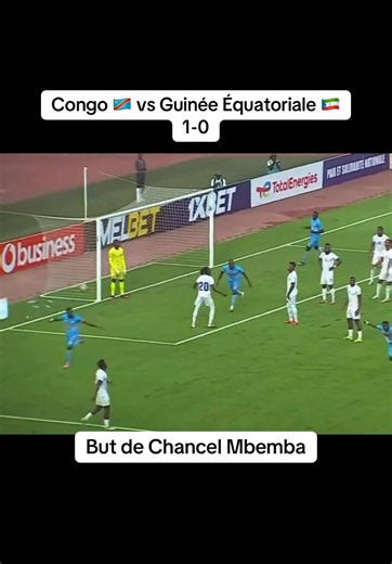RD Congo vs Guinée Équatoriale 1-0 but de Chancel Mbemba #Congo #kinshasa🇨🇩 #chancelmbemba #congolaise🇨🇩 #rdcongo🇨🇩