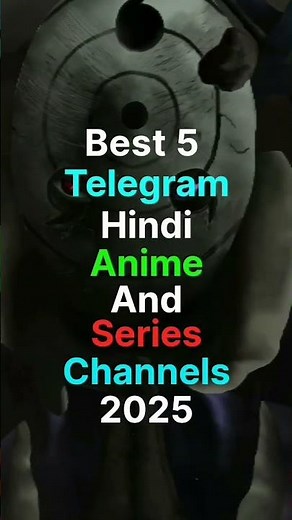 Top 5 best telegram anime Channel 2025 | Telegram top 5 hindi anime movie and web series channel