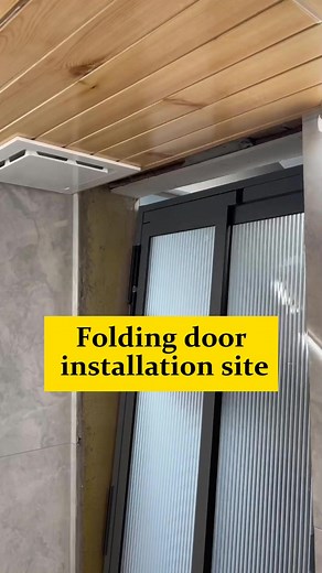 Folding door installation. #foldingdoor #slidingdoor #aluminumwindows #windows #windowfactory #fyp #foryou #viral #homedecor #homedecormalaysia #kakidekomalaysia #dekorumah #hiasrumah #carporch #patio #foldingdoor #safetydoor #outdoortiles #houserenovation | Chinawindoors