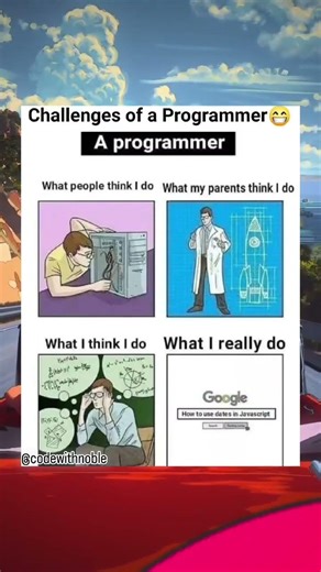 💀 The Challenges Of A Programmer: What People Think I Do Vs What My Parents Think I Do.💀😂😂😂😂