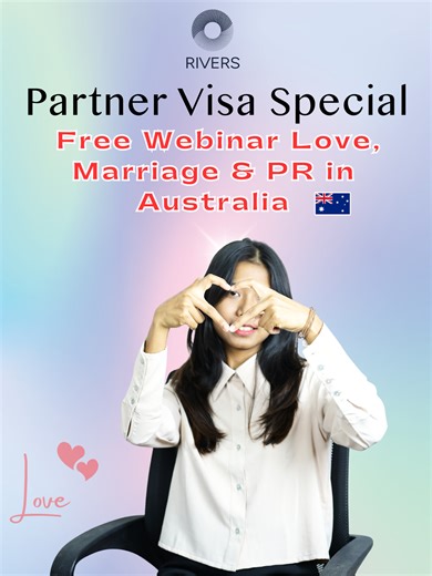 Australia မှာ PR ရပြီးပြီဆိုရင် ကိုယ့်ရဲ့အိမ်ထောင်ဘက်ကို ပေးနိုင်တဲ့ အကောင်းဆုံးလက်ဆောင်က ဘာဖြစ်မလဲ? 🎁🇦🇺 အဝေးမှာ ကျန်ခဲ့တဲ့ ချစ်ရသူကို ကိုယ့်ဆီ အမြန်ဆုံးခေါ်ယူနိုင်ဖို့ Partner Visa အကြောင်း အသေးစိတ်သိထားဖို့ လိုပါတယ်နော်။ ဒီအချက်တွေကို RIVERS ရဲ့ အခမဲ့ Webinar မှာ တက်ရောက်နားထောင်ရင်း ချစ်ရသူနဲ့ အမြန်ဆုံး ဆုံစည်းနိုင်အောင် ပြင်ဆင်လိုက်ပါ။ ✈️❤️ https://forms.gle/QBoZg6JFMRchkLdYA Webinar Details Date - 7.2.2026(Sat) Time - 10AM-11AM (Myanmar Time) #RIVERS #RIVERSMYANMAR #Myanmar #Yangon #Aust