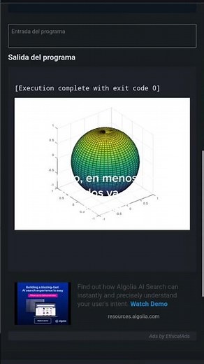 Aprende a programar una esfera en octave 💻🤓#octave #programming #grapics