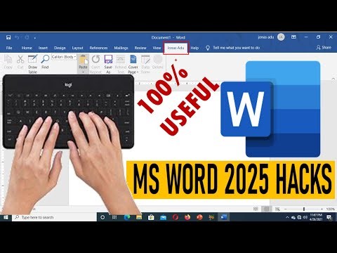 My 10 FAVOURITE Microsoft Word Hacks You NEED to Know