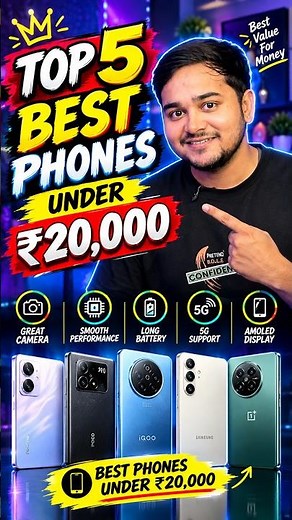 Top 5 Best Phones Under ₹20,000 in 2026! 📱🔥 (Don't Buy Wrong Phone)