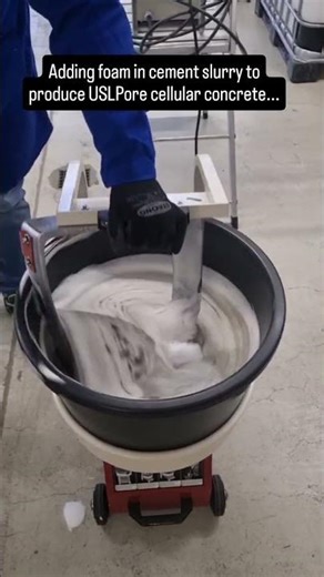 Cement Slurry Becomes This Incredible Material #transformation #construction #concrete