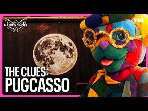 The Clues: Pugcasso | Season 14 | The Masked Singer