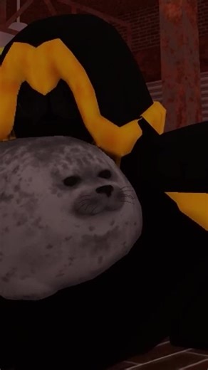 Forsaken Taph Plushie Punches With Pet Seal #forsaken #roblox #gaming #funny #fyp