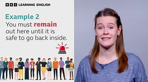 34K views · 3.6K reactions |  Did you know that the English word 'remain' has several different uses? Beth explains in this one-minute video. Watch it and then write an example sentence  | BBC Learning English | Facebook