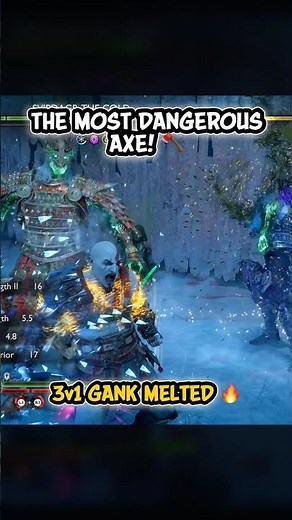 The Most DANGEROUS Axe Build vs 3 Bosses 🤯 (GMGOW No Damage)