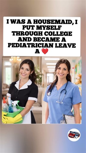 I WAS A HOUSEMAID, IPUT MYSELFTHROUGH COLLEGEAND BECAME APEDIATRICIAN #viral