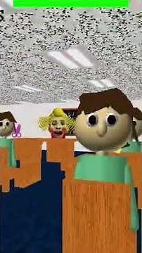 BALDI HAS NEW STUDENTS AT SCHOOL #shorts #shortsvideo #baldi #baldisbasics #horror