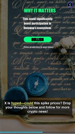 🚨 Uniswap Surges on New Fee Structure Proposal