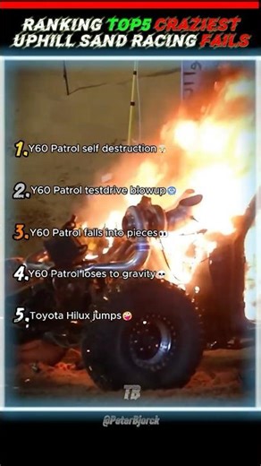 RANKING EXTREME FAILS IN UPHILL SAND RACING!