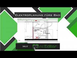 Elektroplanung im Bad: Elektrosymbole einfach erklärt | rcEditor Tutorial