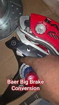 How to Assemble Baer Classic Big brake convers kit. #diy #automobile #gbody #montecarlo #explore