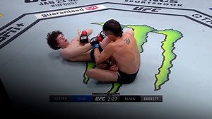 UFC 256 Highlight: Chase Hooper Submits Barrett