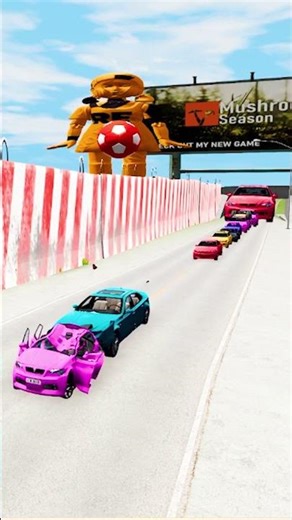 Small to Giant cars vs The Red Hammer #154