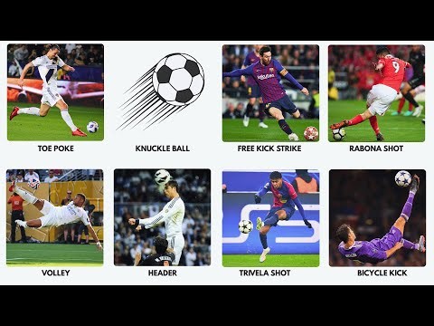 Every Type of Football (Soccer) Shot Explained in 10 Minutes