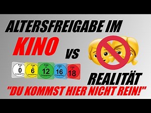 Altersfreigabe im Kino VS Realität. Was ist mit Eltern erlaubt??? FSK Altersbeschränkung
