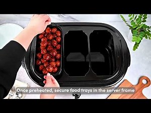 AROMA® Buffet Server Trays & Frame (ART-002)