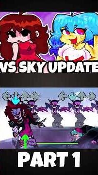 FNF - Sky: REBORN [PART 1|MILF] [THE SKY UPDATE] (FNF MOD) #shorts