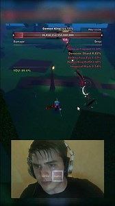 1 HOUR vs Demon King Boss Fight #bloxfruits #roblox